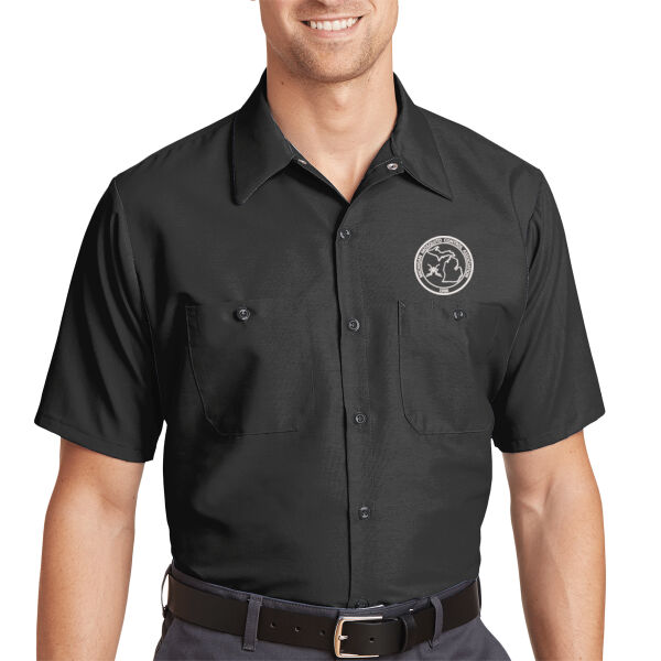 MMCA  - Long Size, Short Sleeve Industrial Work Shirt Thumbnail