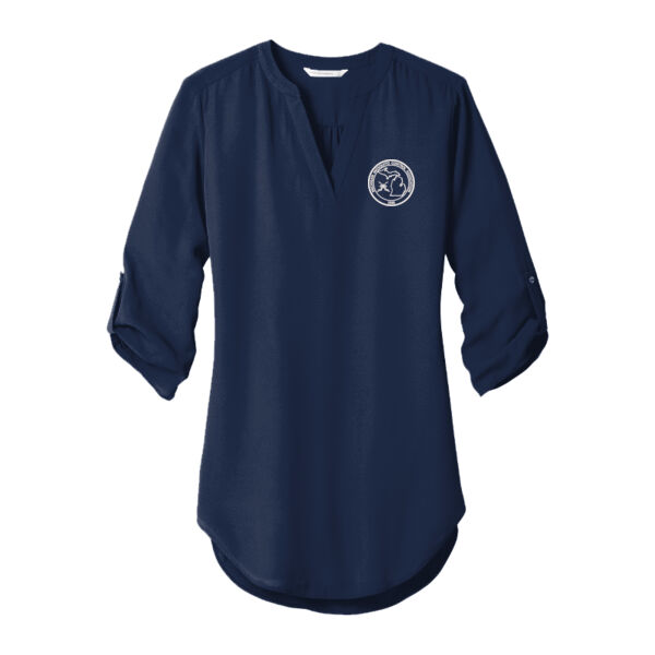 MMCA  - Women's 3/4 Sleeve Tunic Blouse Thumbnail