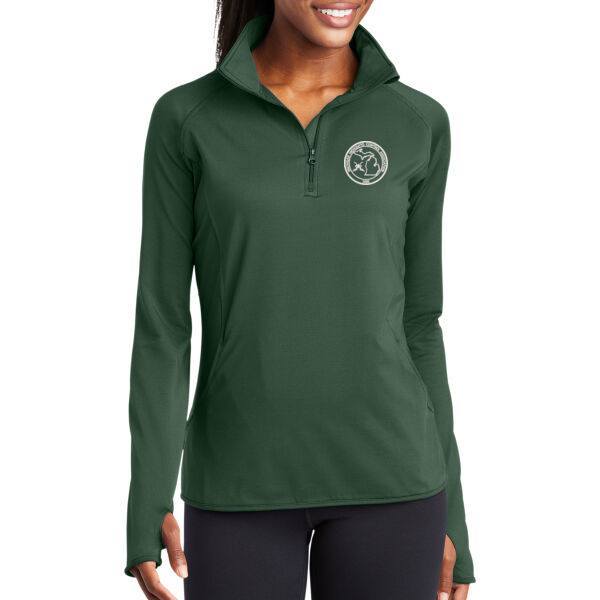 MMCA  - Women's Sport Wick ® Stretch 1/4 Zip Pullover Thumbnail