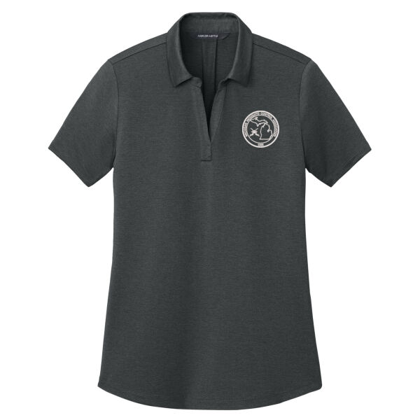 MMCA  - Women's Recharge Jersey Polo Thumbnail