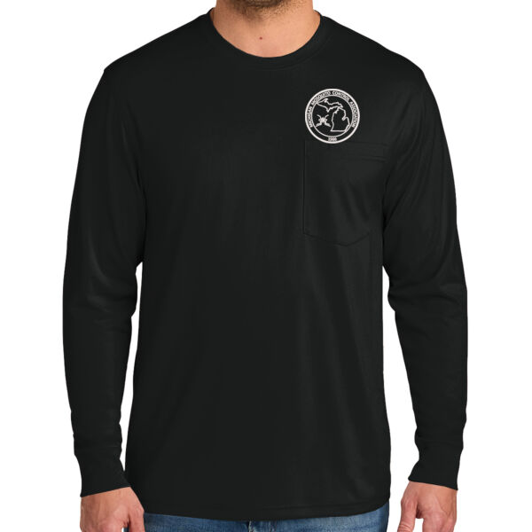 MMCA  - Workwear Pro Long Sleeve Pocket Tee Thumbnail