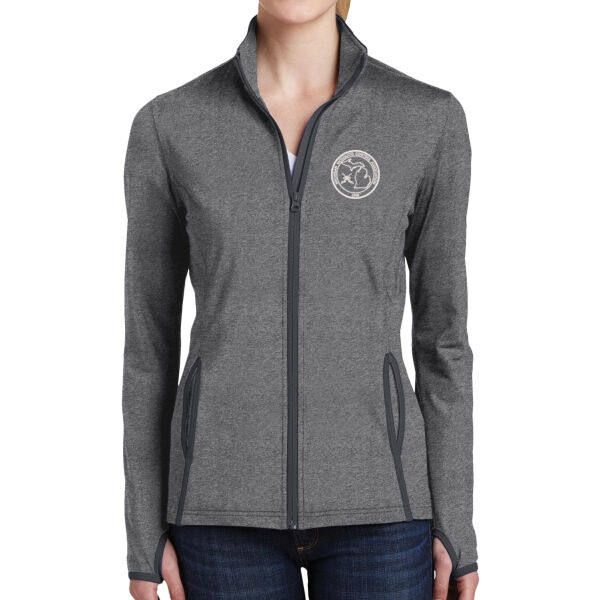 MMCA  - Women's Sport Wick ® Stretch Contrast Full Zip Jacket Thumbnail