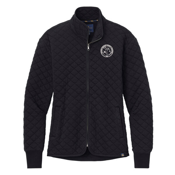 MMCA  - Women's Diamond Quilt Full Zip Thumbnail