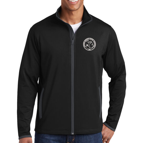MMCA  - Sport Wick ® Stretch Contrast Full Zip Jacket Thumbnail