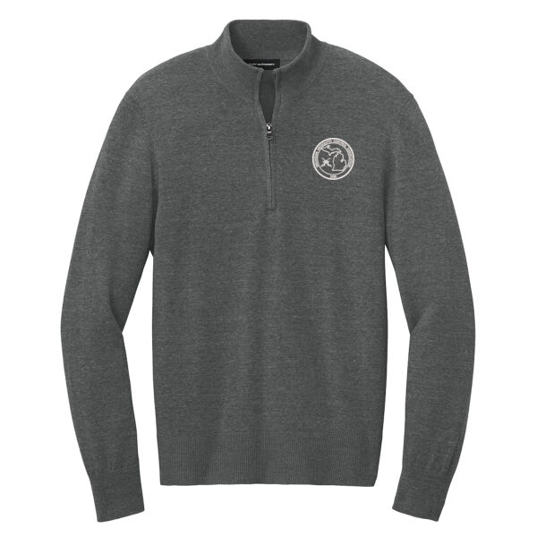 MMCA  - Easy Care 1/4 Zip Sweater Thumbnail